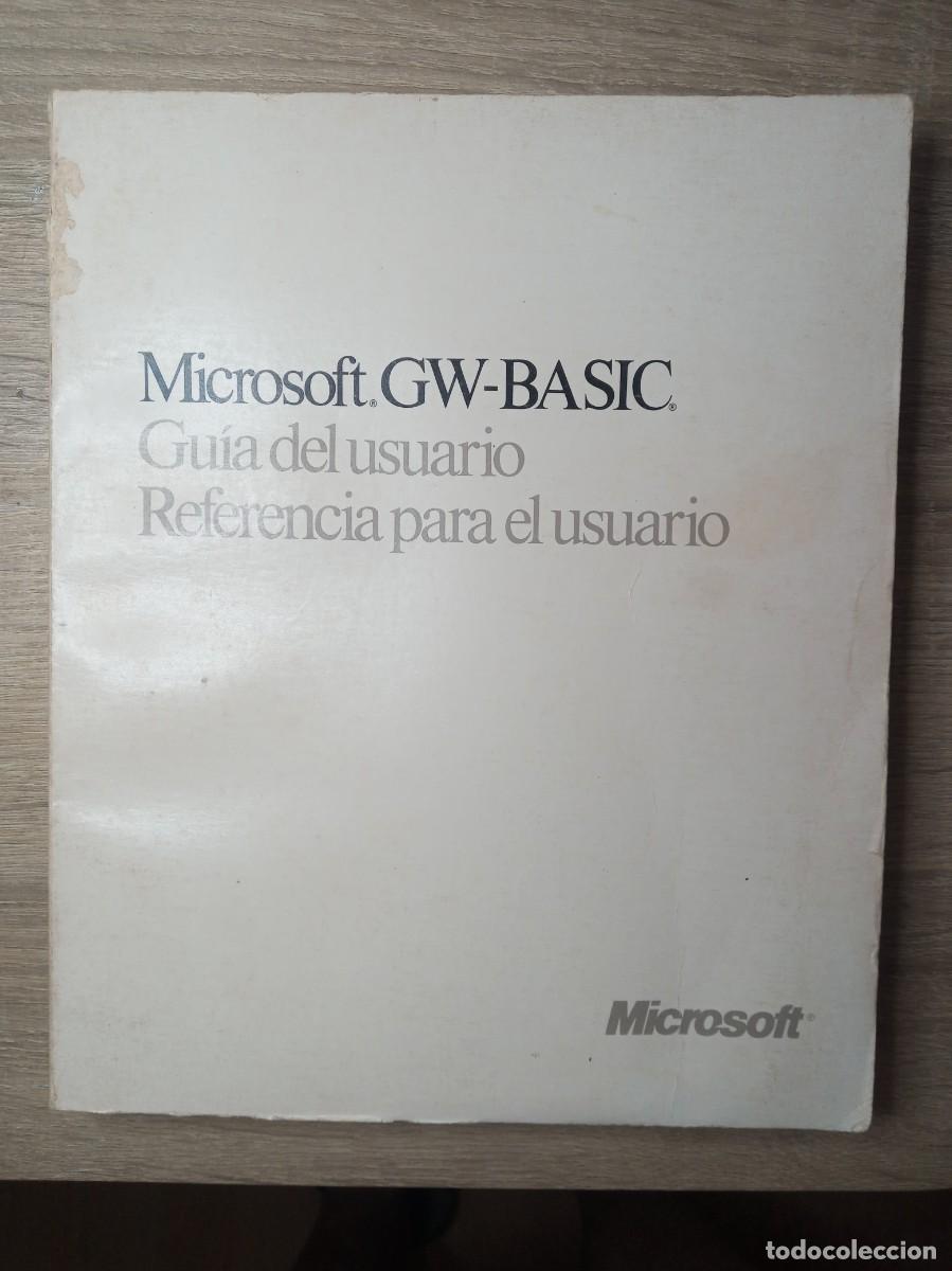 Libros de segunda mano: Microsoft GW Basic, Guia del usuario y referencia - Foto 1