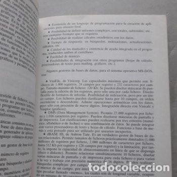 Libros de segunda mano: Ofim&aacute;tica y Microordenadores. Diversos Autores. - Foto 6