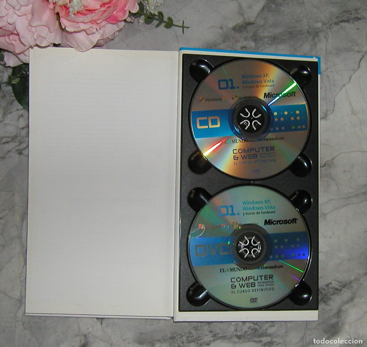Libros de segunda mano: COMPUTER Y WEB 01. WINDOWS XP, WINDOWS VISTA Y TRUCOS DE HARDWARE. INCLUYE 3 CDS - Foto 2
