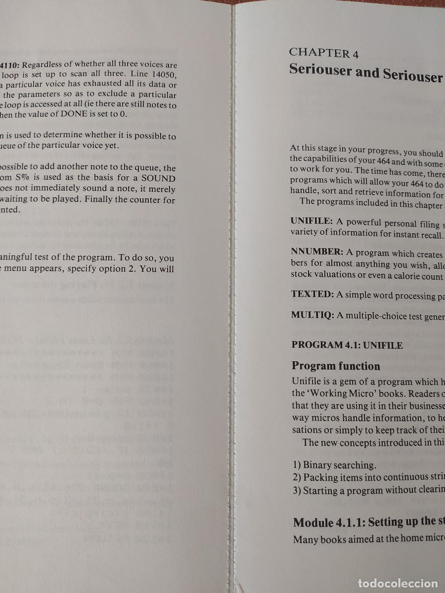Libros de segunda mano: LIBRO THE WORKING AMSTRAD DAVID LAWRENCE & SIMON LANE USADO - Foto 4