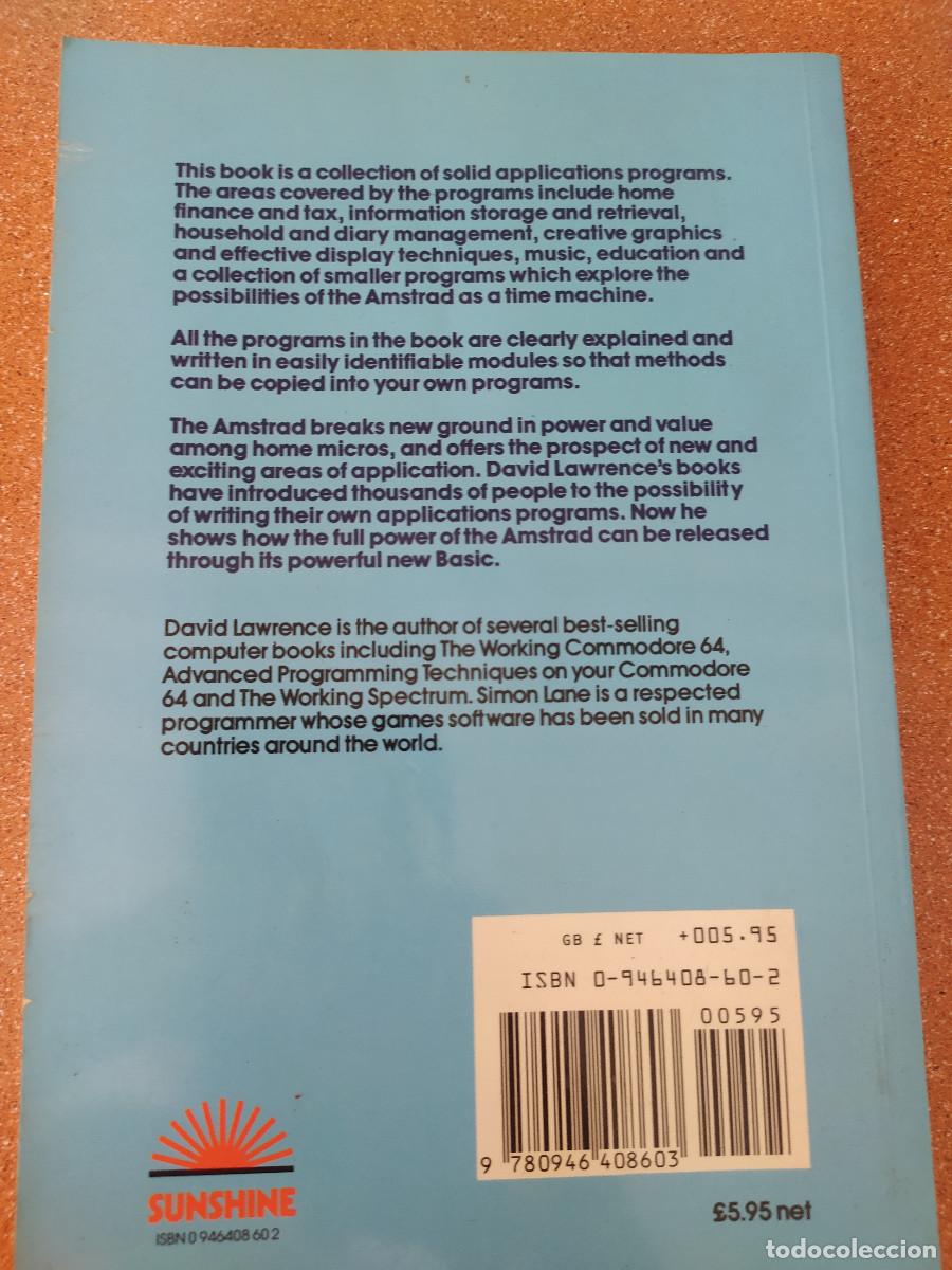 Libros de segunda mano: LIBRO THE WORKING AMSTRAD DAVID LAWRENCE & SIMON LANE USADO - Foto 6