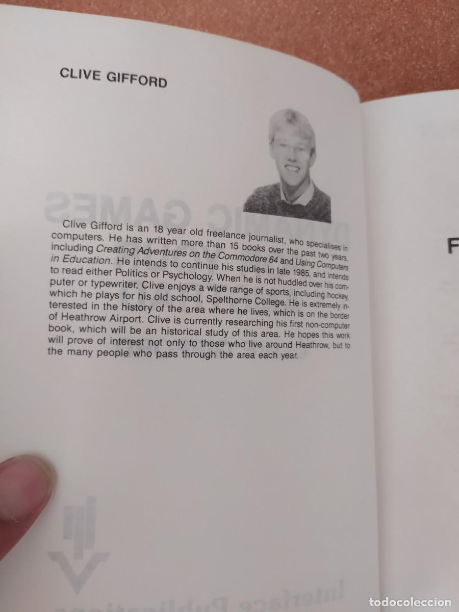 Libros de segunda mano: DYNAMIC GAMES FOR THE AMSTRAD CLIVE GIFFORD USADO - Foto 2