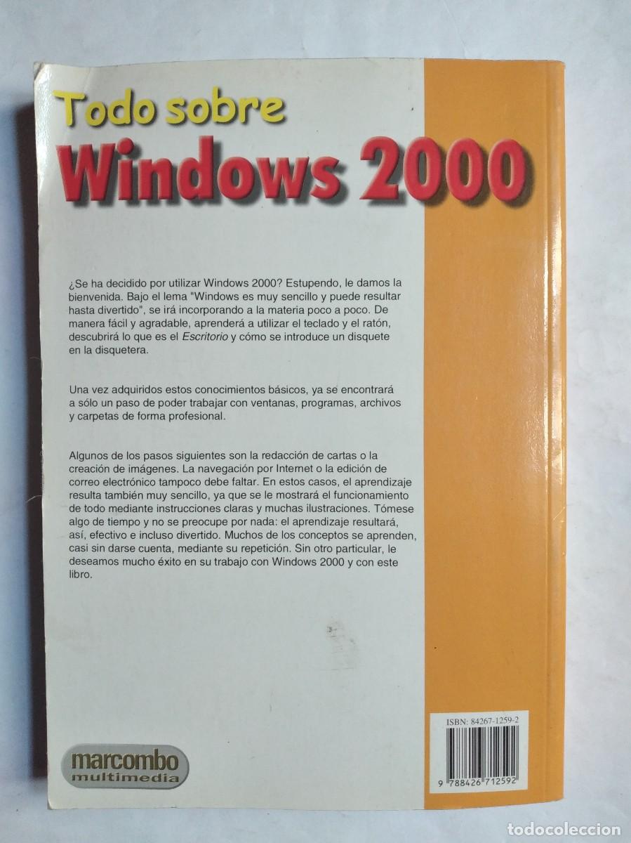Libros de segunda mano: TODO SOBRE WINDOWS 2000 MARCOMBO - Foto 6