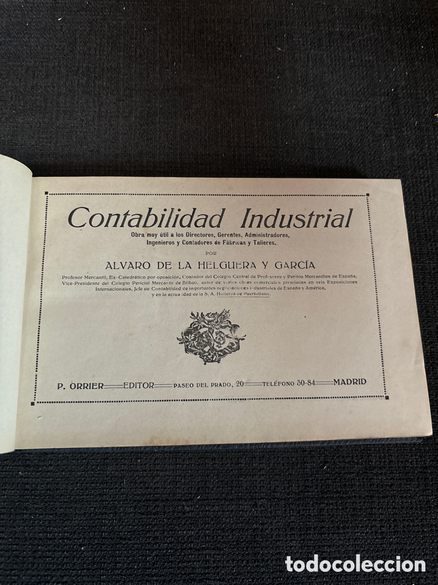 Libros de segunda mano: Libro contabilidad industrial. - Foto 3