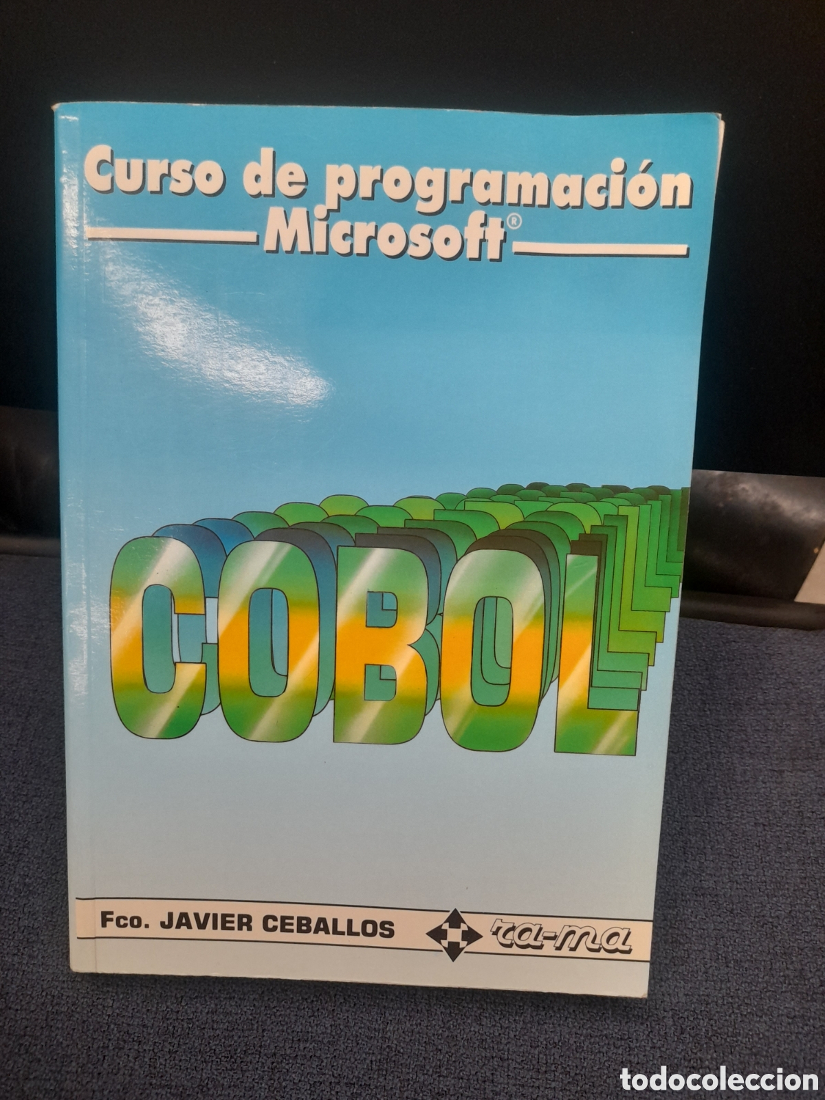 Libros de segunda mano: Curso de programaci&oacute;n Microsoft, Cobol, 1 impresi&oacute;n de 2500 ejemplares - Foto 1