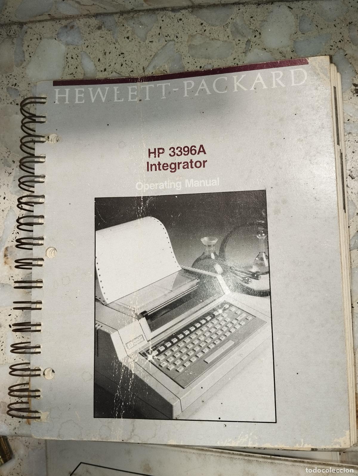 Libros de segunda mano: MANUAL DE USUARIO HP 3396A INTEGRATOR HEWLETT PACKARD - Foto 1