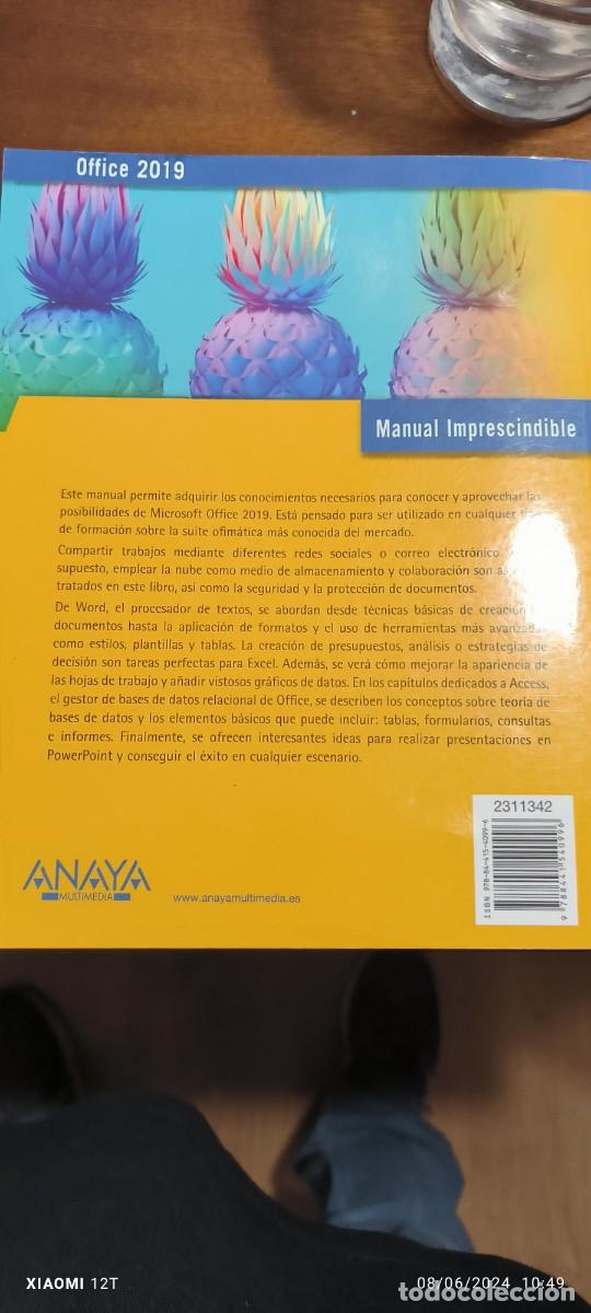 Libros de segunda mano: OFFICE 2019 - JOS&Eacute; MAR&Iacute;A DELGADO CABRERA - Foto 2