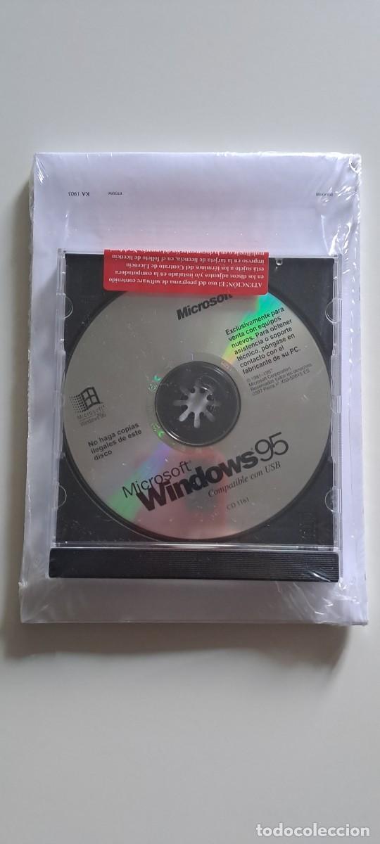 Libros de segunda mano: DISCO ORIGINAL PROGRAMA MICROSOFT WINDOWS 95 PRECINTADO Y CON MANUAL - Foto 1