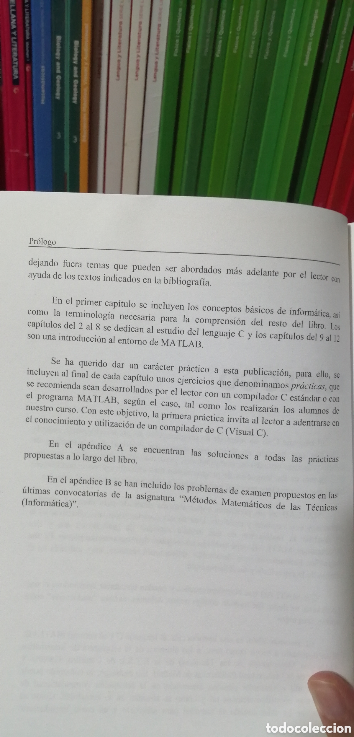 Libros de segunda mano: Introducci&oacute;n a la inform&aacute;tica: Programaci&oacute;n practica en C y MATLAB - Foto 13