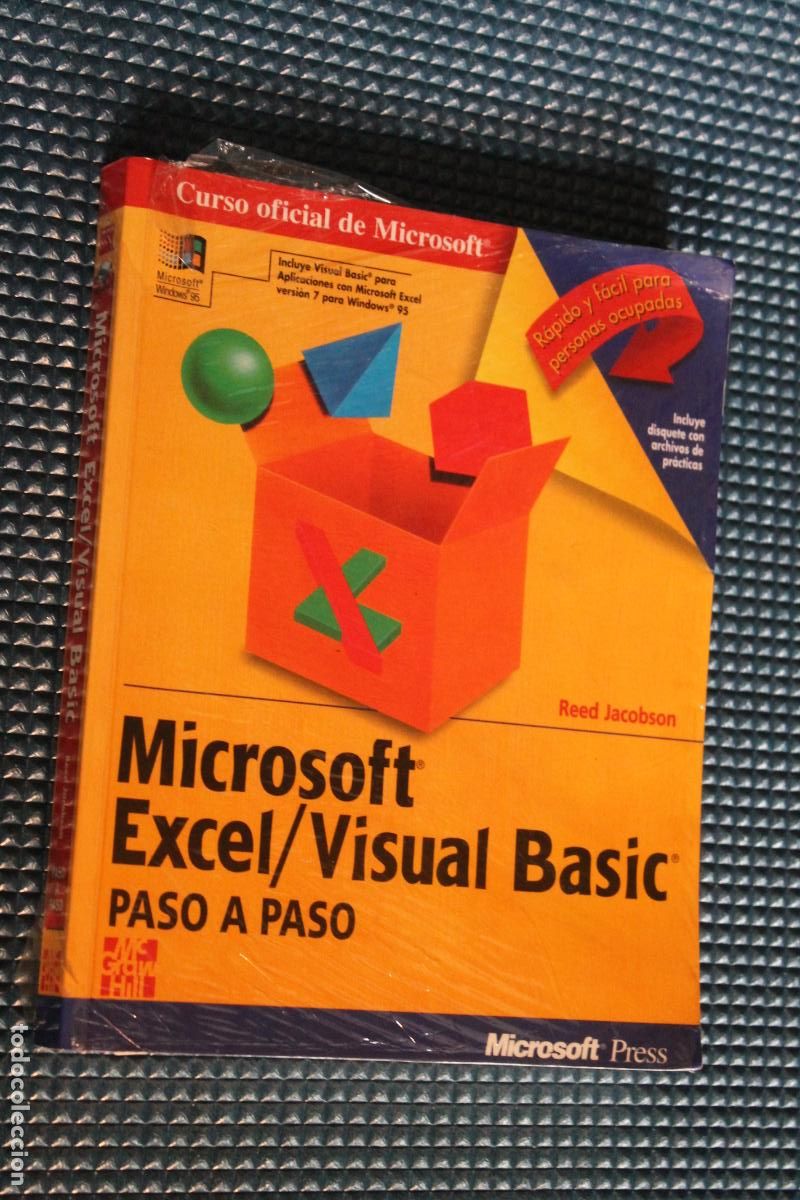 Libros de segunda mano: MICROSOFT, EXCEL, VISUAL BASIC, PASO A PASO, CURSO OFICIAL MICROSOFT, MCGRAW HILL - Foto 1