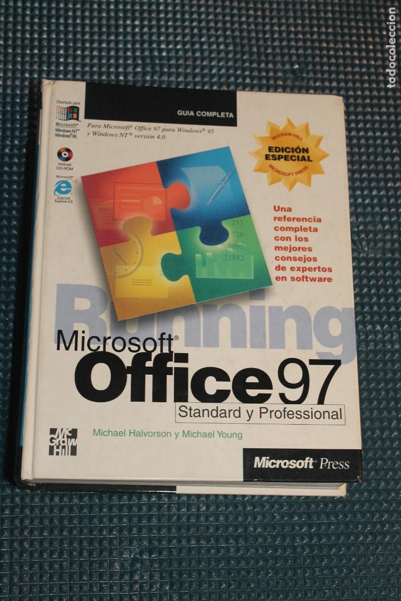 Libros de segunda mano: MICROSOFT, OFFICE 97, STANDARD Y PROFESIONAL, GUIA COMPLETA, MC GRAWHILL - Foto 1