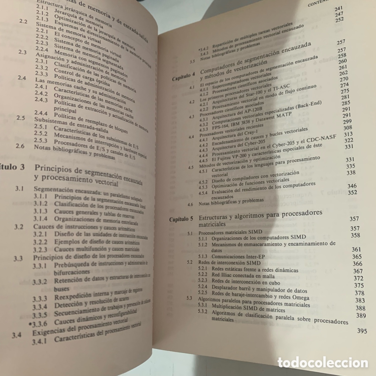 Libros de segunda mano: LIBRO ARQUITECTURA DE COMPUTADORAS Y PROCESAMIENTO PARALELO DE 1987 - Foto 3