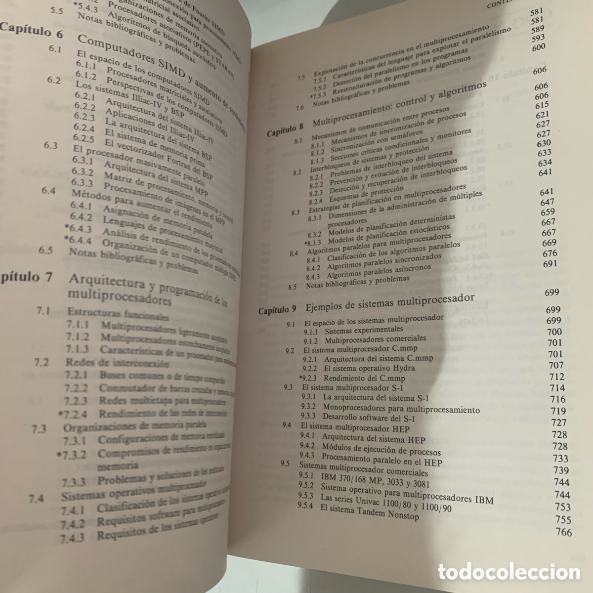 Libros de segunda mano: LIBRO ARQUITECTURA DE COMPUTADORAS Y PROCESAMIENTO PARALELO DE 1987 - Foto 4