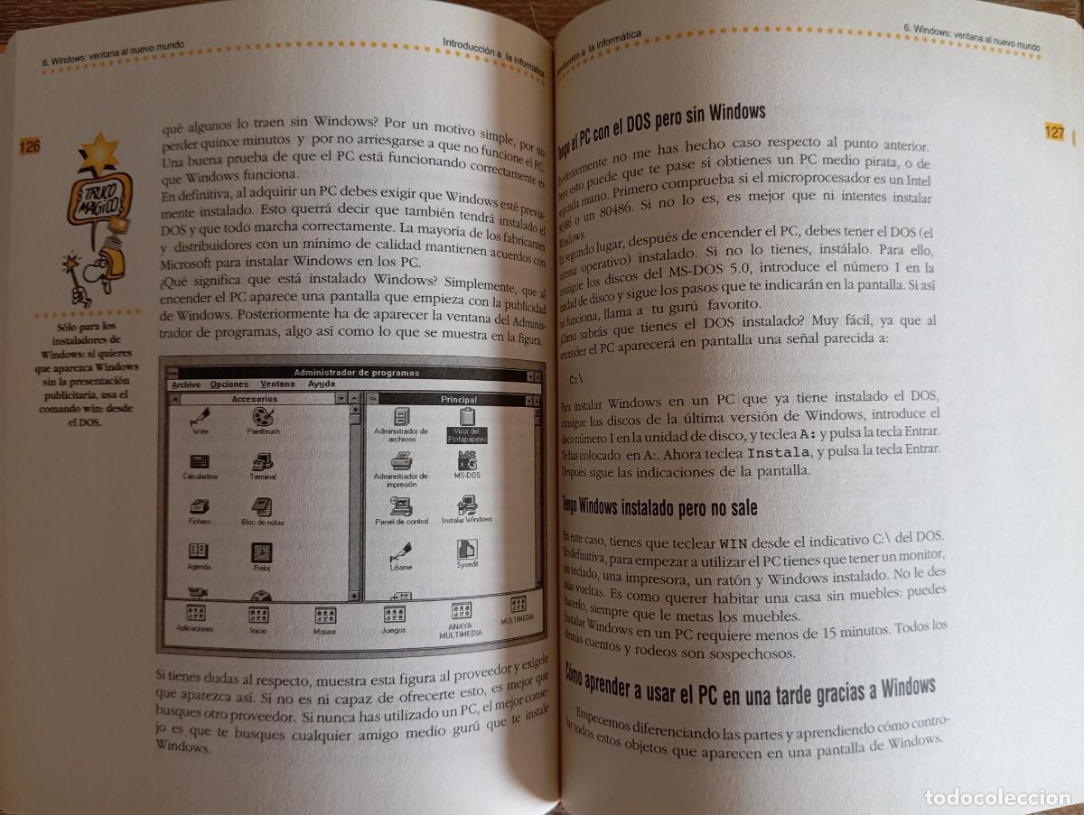 Libros de segunda mano: INTRODUCCION A LA INFORMATICA PARA TORPES - Foto 2