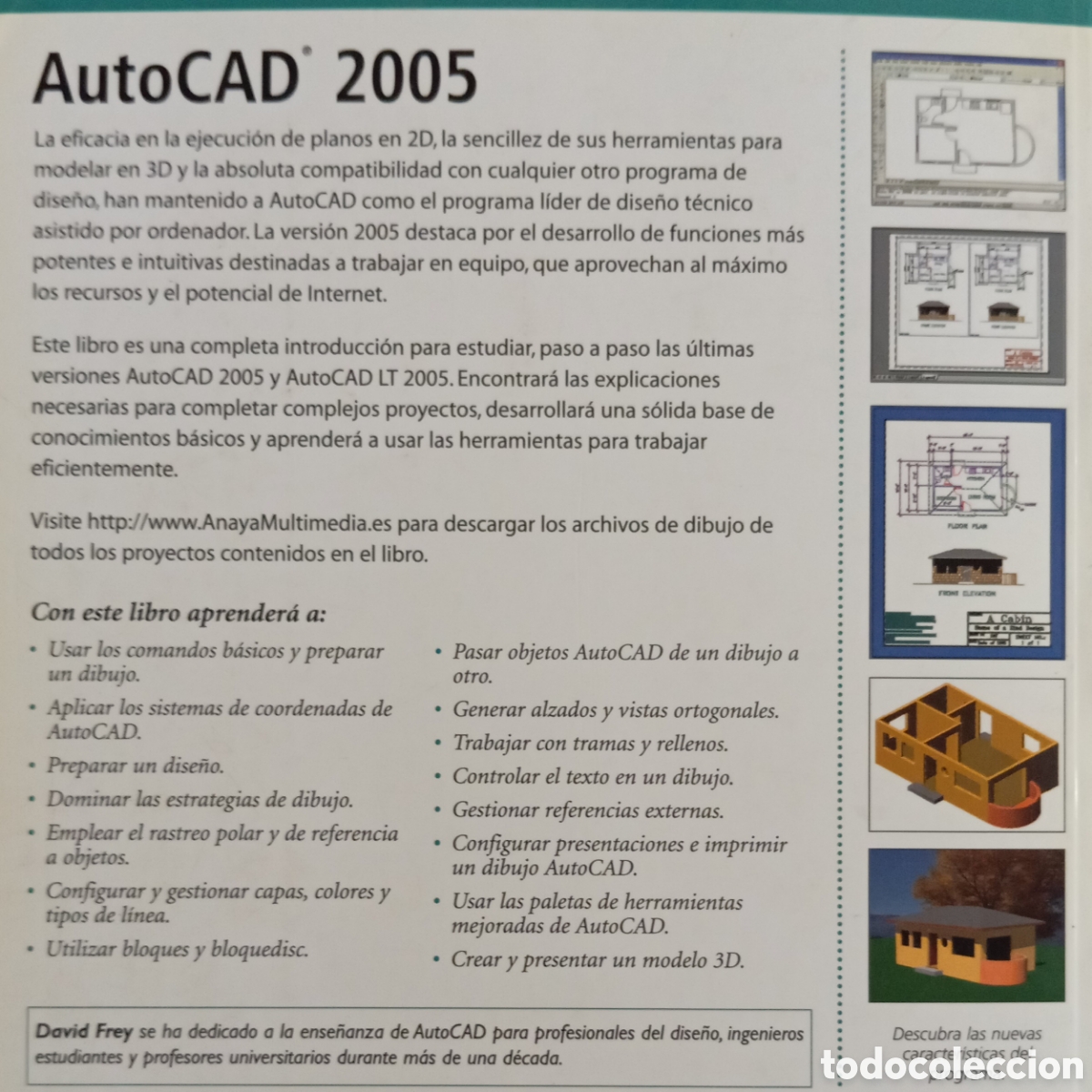 Libros de segunda mano: AUTOCAD 2005 - DAVID FREY - Foto 3