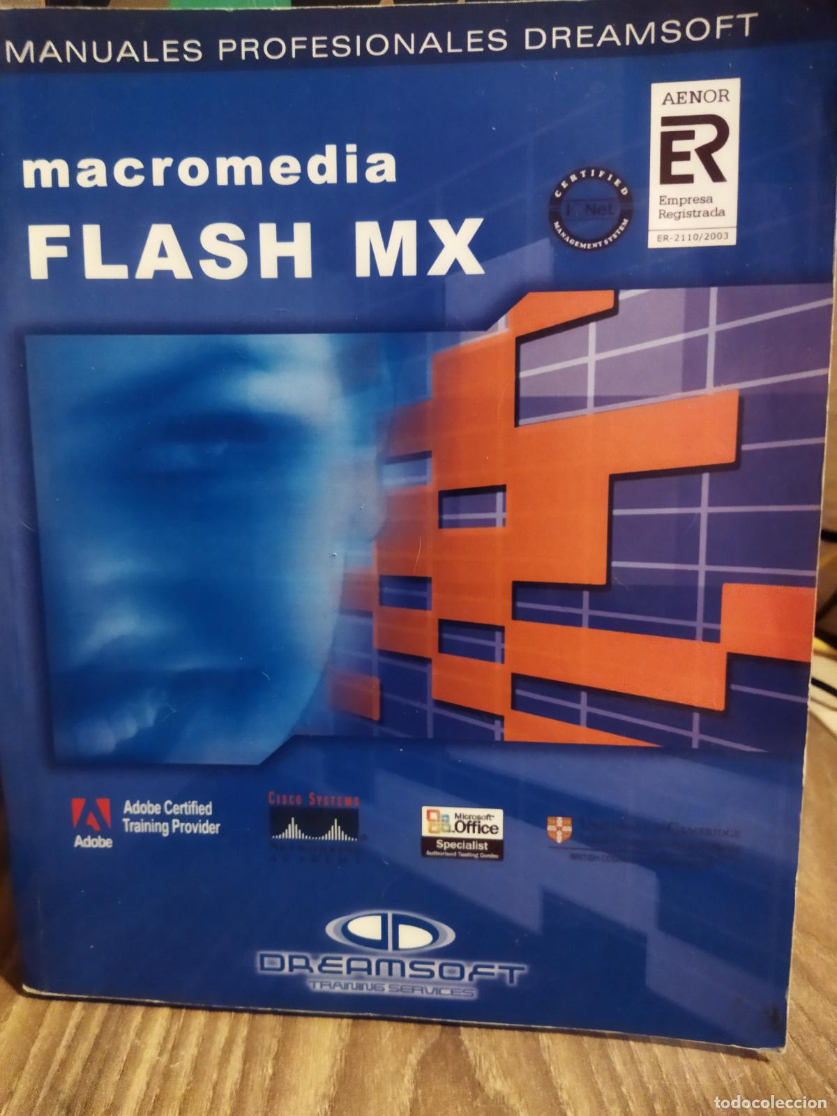 Libros de segunda mano: Macromedia Flash MX adobe - Foto 1