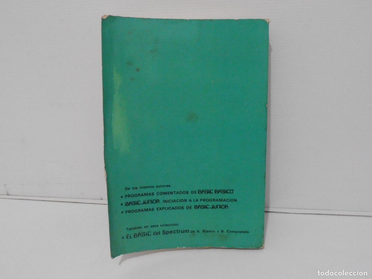 Libros de segunda mano: LIBRO DE TEXTO, BASIC BASICO, CURSO DE PROGRAMACION, 1986 - Foto 5