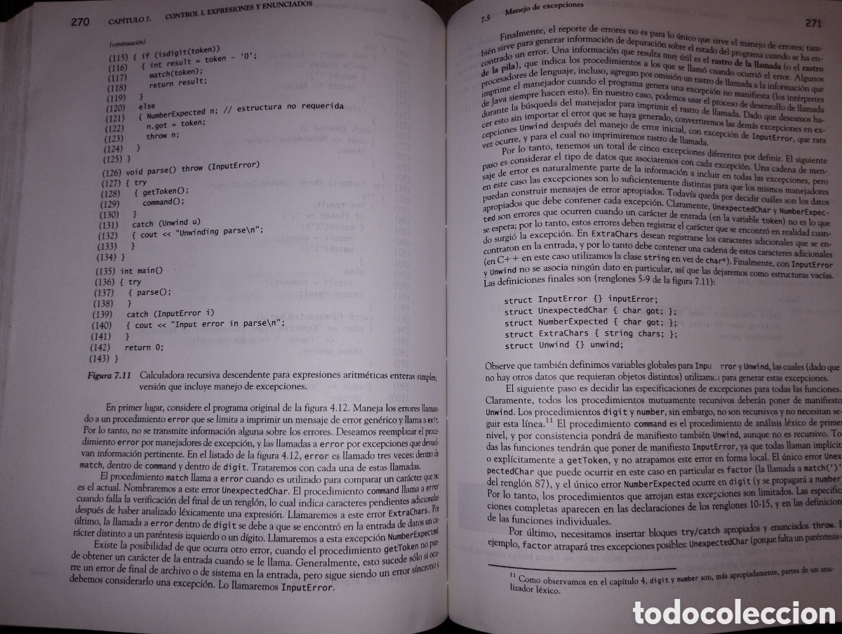 Libros de segunda mano: Lenguajes de Programaci&oacute;n: Principios y Pr&aacute;ctica - Kenneth C. Louden - Foto 5