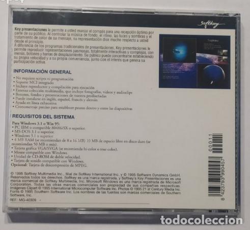 Libros de segunda mano: Key Presentaciones, presentaciones multimedia profesionales en forma facil -- CD-ROM - Foto 2