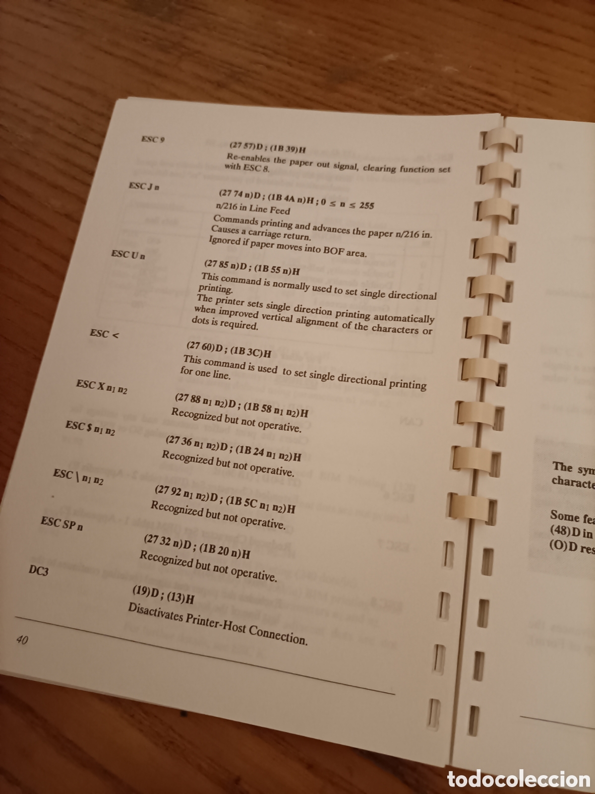 Libros de segunda mano: Manual impresora a matriz de puntos. - Foto 4