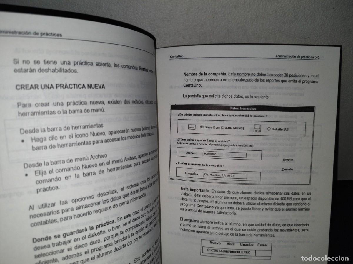 Libros de segunda mano: 87- GUIA DEL USUARIO. CONTAUNO VERSI&Oacute;N 3.5 - Foto 8