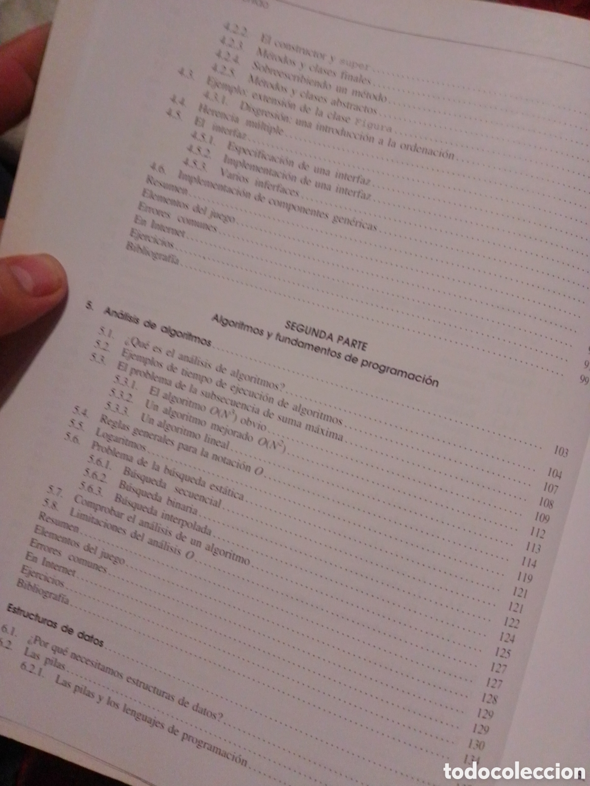 Libros de segunda mano: Estructuras de datos en Java Marl Allen - Foto 7