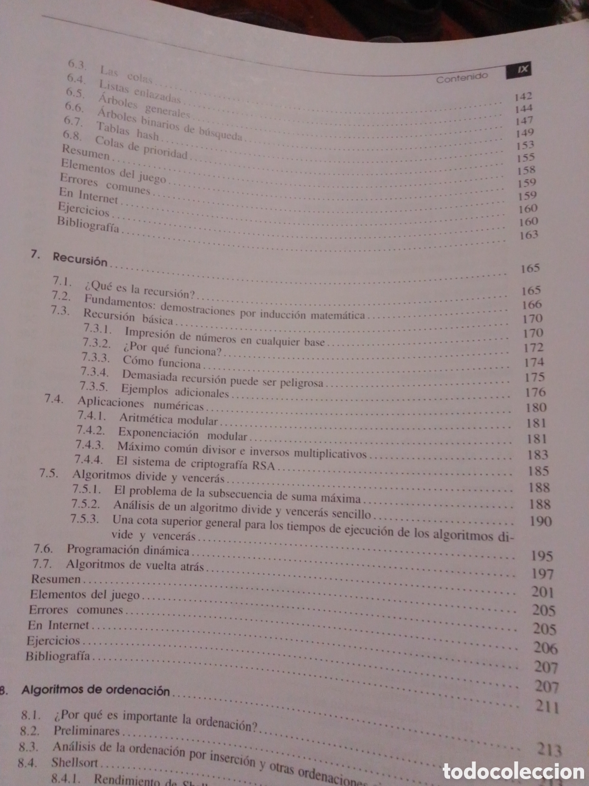 Libros de segunda mano: Estructuras de datos en Java Marl Allen - Foto 8