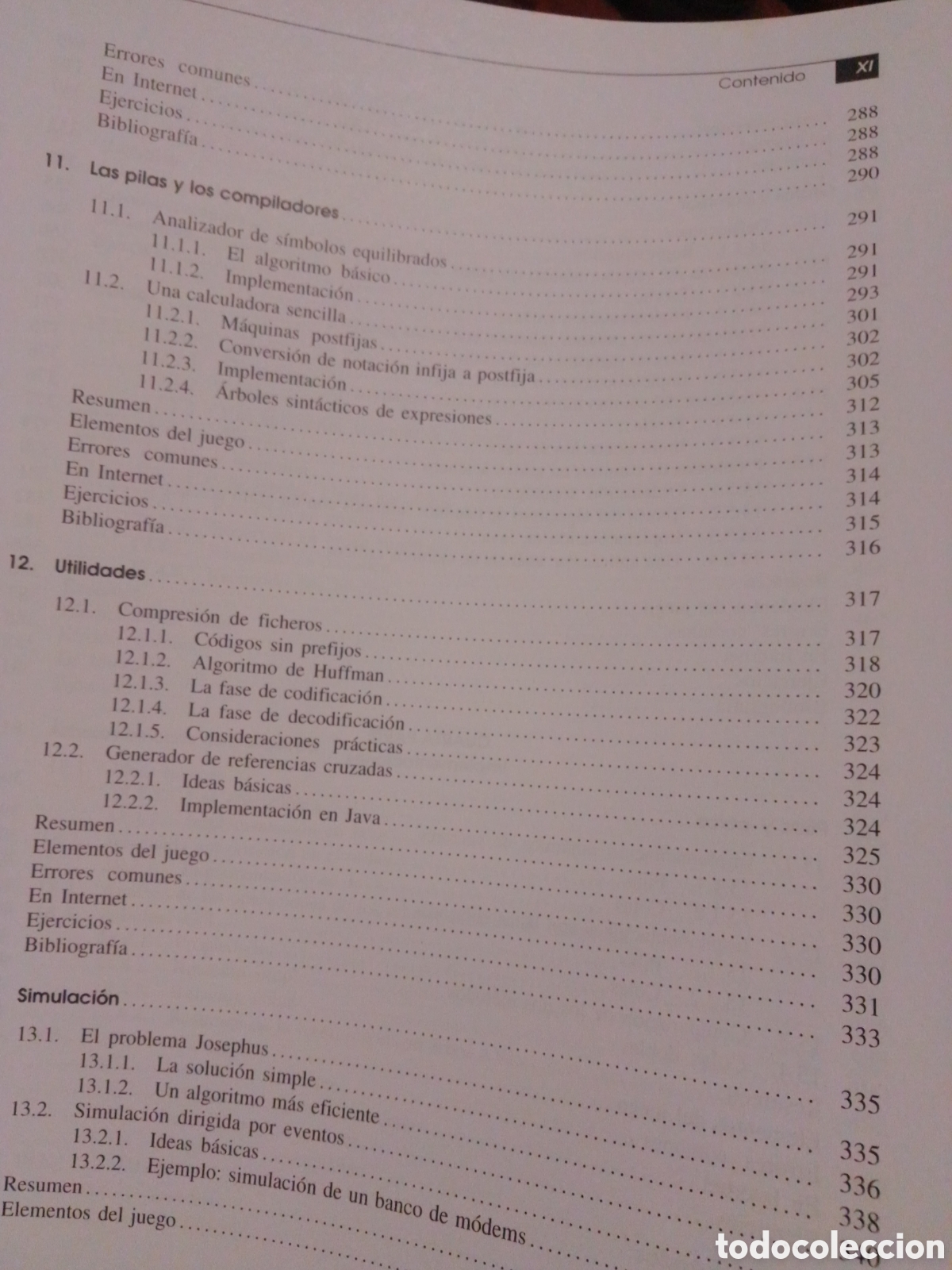 Libros de segunda mano: Estructuras de datos en Java Marl Allen - Foto 10