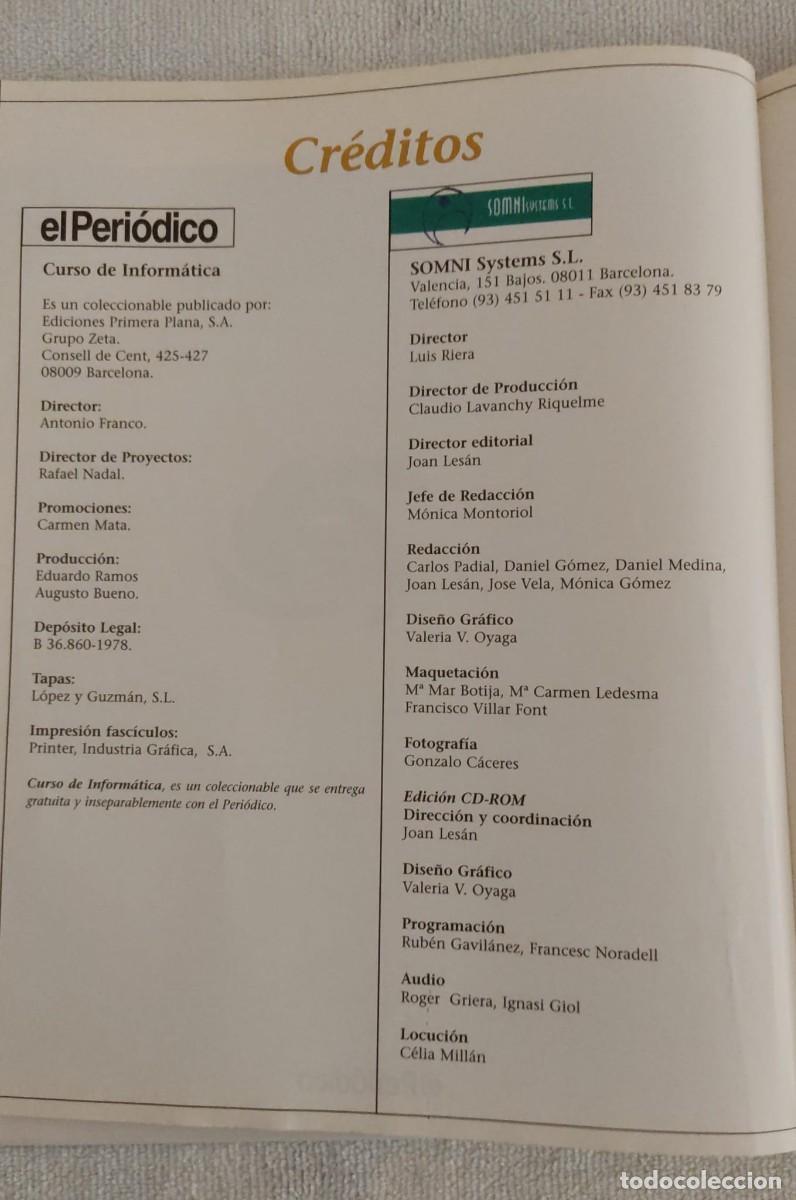 Libros de segunda mano: CURSO DE INFORM&Aacute;TICA. - Foto 5