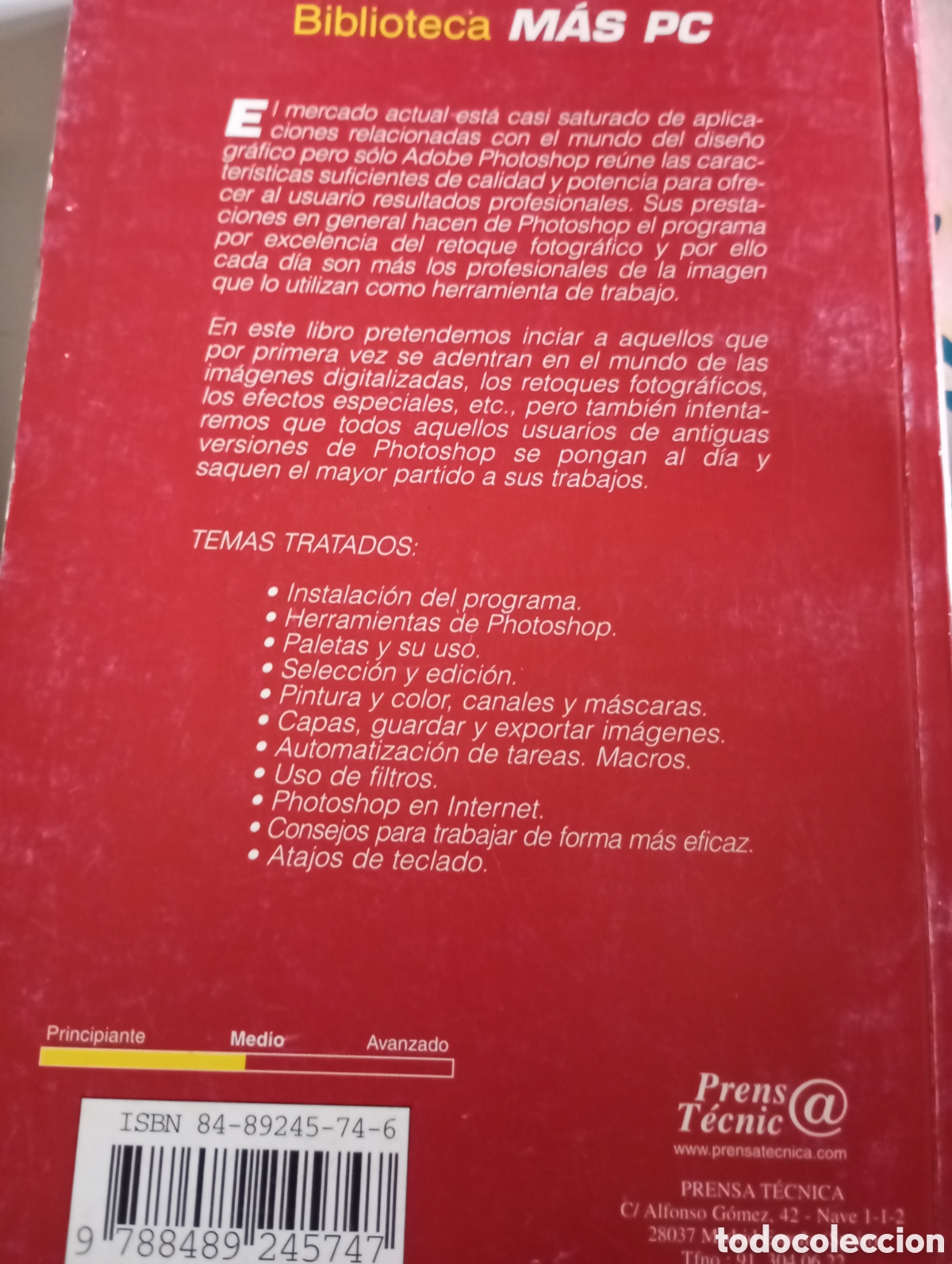 Libros de segunda mano: Manual T&eacute;cnico de Photoshop - Foto 3