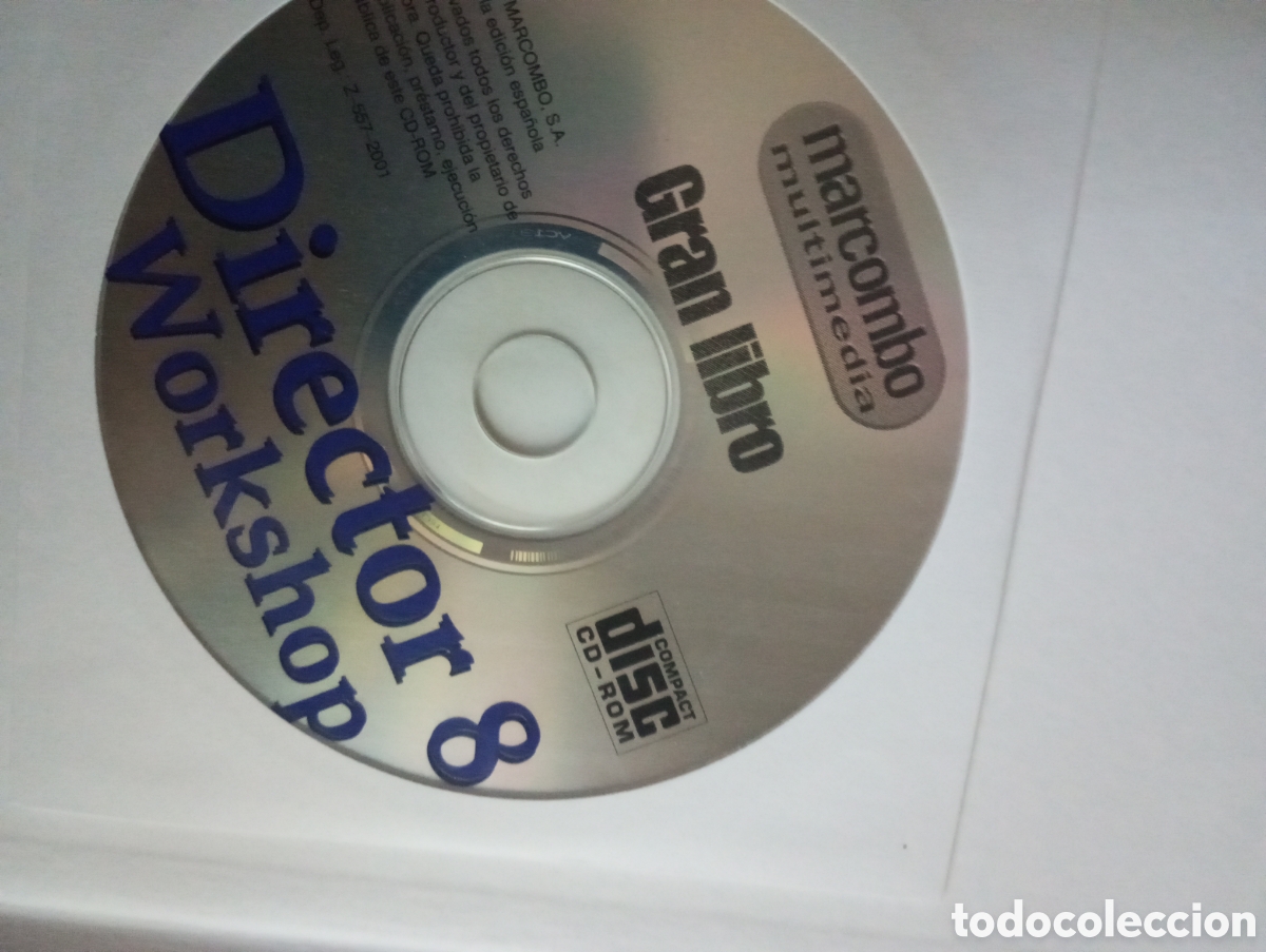 Libros de segunda mano: Director 8 Workshop (incluye CD-Rom) - Foto 4