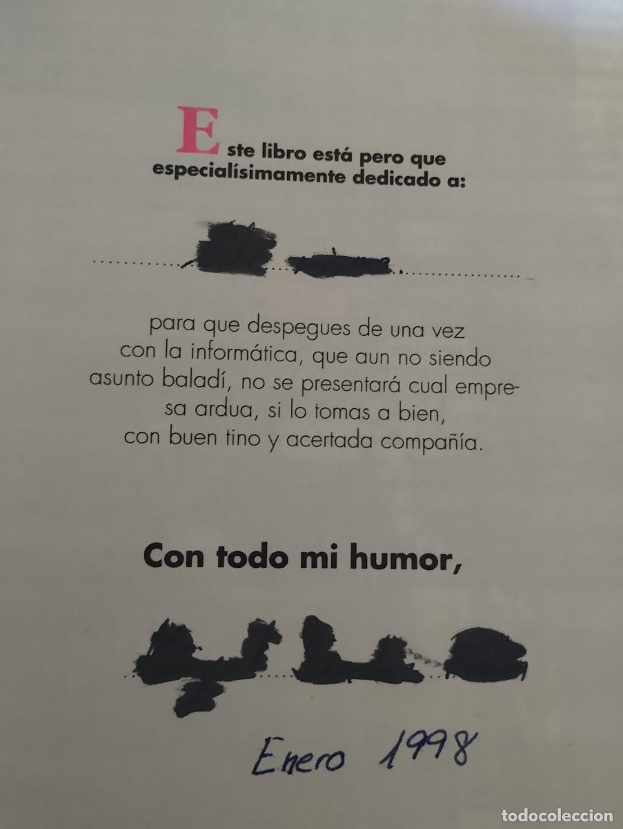 Libros de segunda mano: Introduccion a la inform&aacute;tica para torpes. - Foto 4
