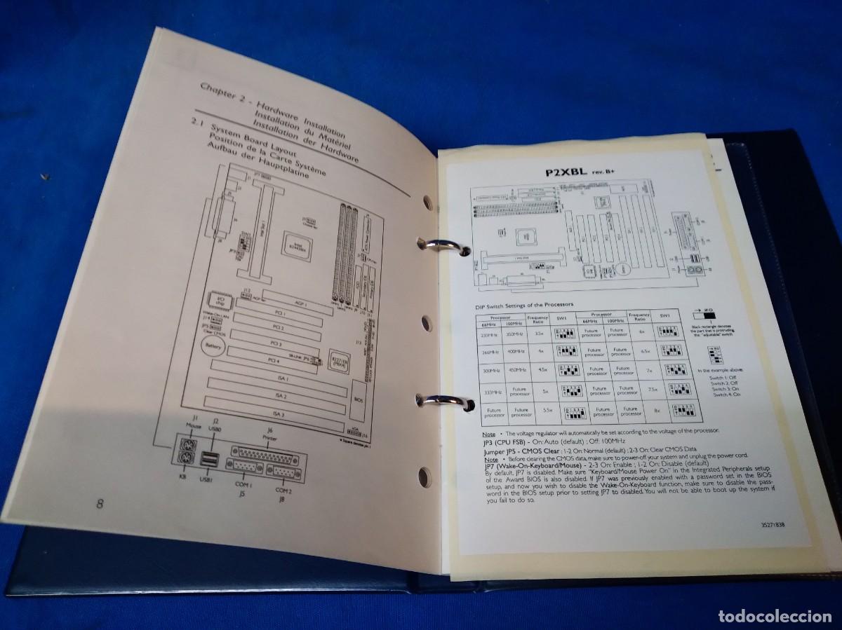 Libros de segunda mano: CERTIFICADO INTEL PENTIUM + MANUAL SYSTEM BOARD P2XBL + DISCO MPLAB IDE V 4.12 - Foto 5