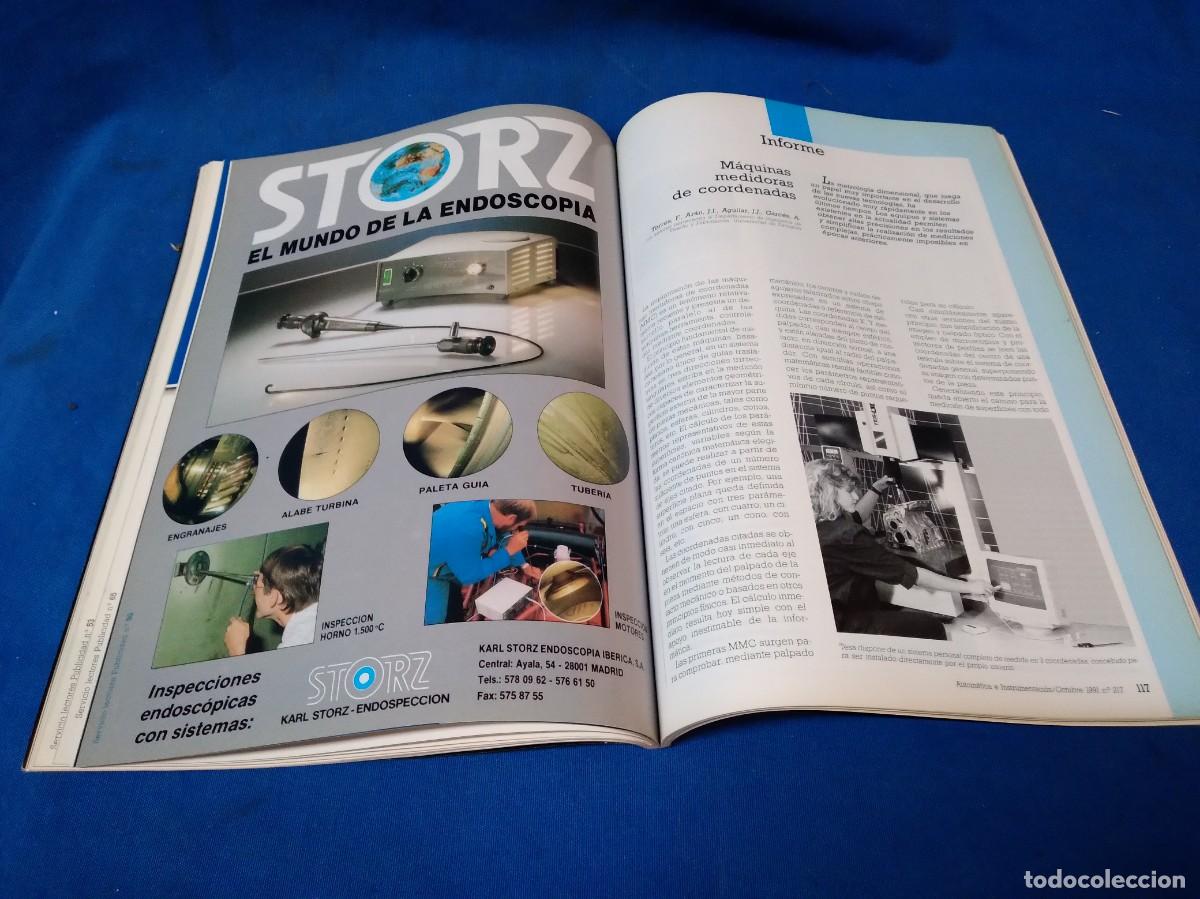 Libros de segunda mano: AUTOM&Aacute;TICA E.. INDUSTRIAL - REVISTA DE CONTROL INDUSTRIAL N&ordm; 217 OCTUBRE 1991 - Foto 5