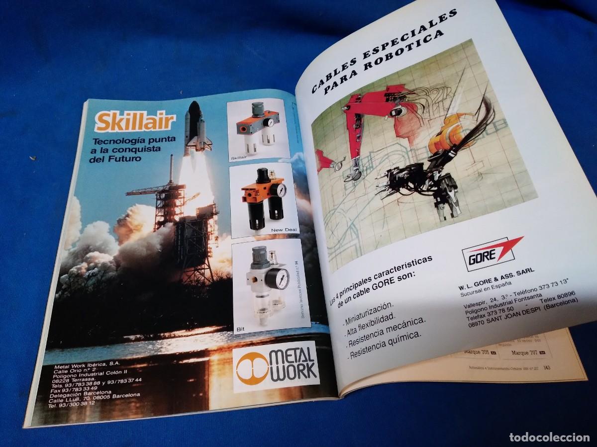Libros de segunda mano: AUTOM&Aacute;TICA E.. INDUSTRIAL - REVISTA DE CONTROL INDUSTRIAL N&ordm; 217 OCTUBRE 1991 - Foto 6