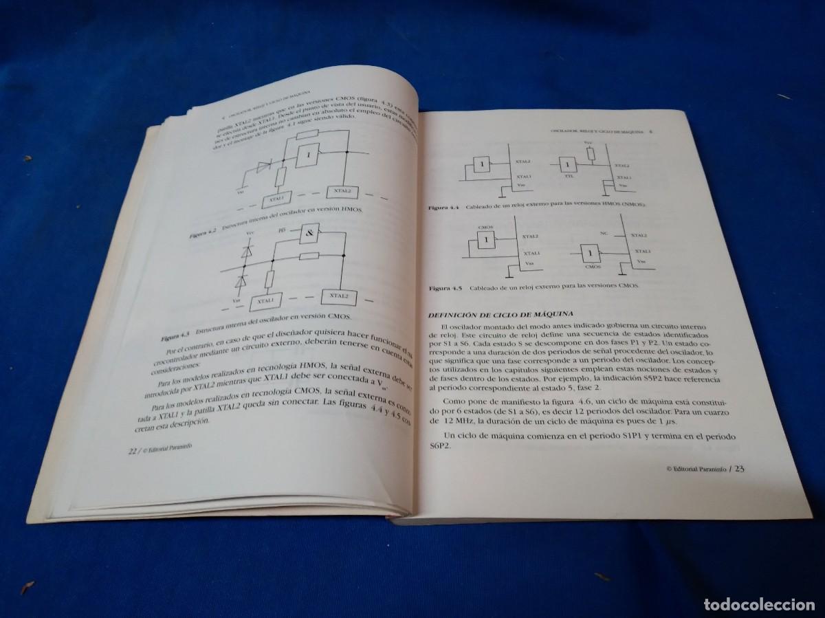 Libros de segunda mano: MICROCONTROLADORES 8051 y 8052 - BERNARD ODANT -PARANINFO 1995 - Foto 3