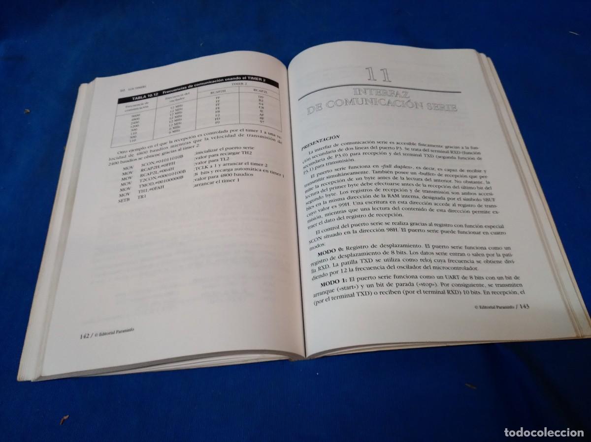 Libros de segunda mano: MICROCONTROLADORES 8051 y 8052 - BERNARD ODANT -PARANINFO 1995 - Foto 5
