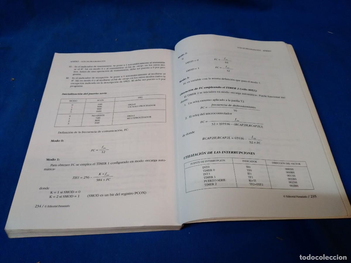 Libros de segunda mano: MICROCONTROLADORES 8051 y 8052 - BERNARD ODANT -PARANINFO 1995 - Foto 7