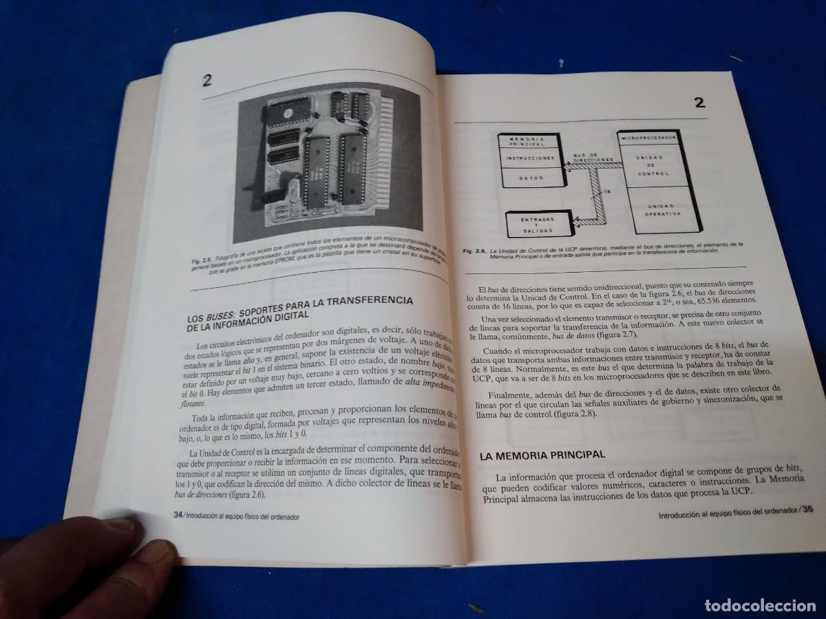 Libros de segunda mano: MICROPROCESADORES Y MICROCONTROLADORES 8085, MCS-51 y ST6 - J. M&ordf; ANGULO ED. PARANINFO 1992 - Foto 2
