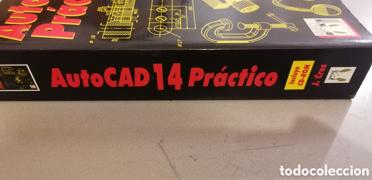 Libros de segunda mano: AUTOCAD 14 PRACTICO LIBRO + CD / JORDI CROS I FERRANDIZ - Foto 2