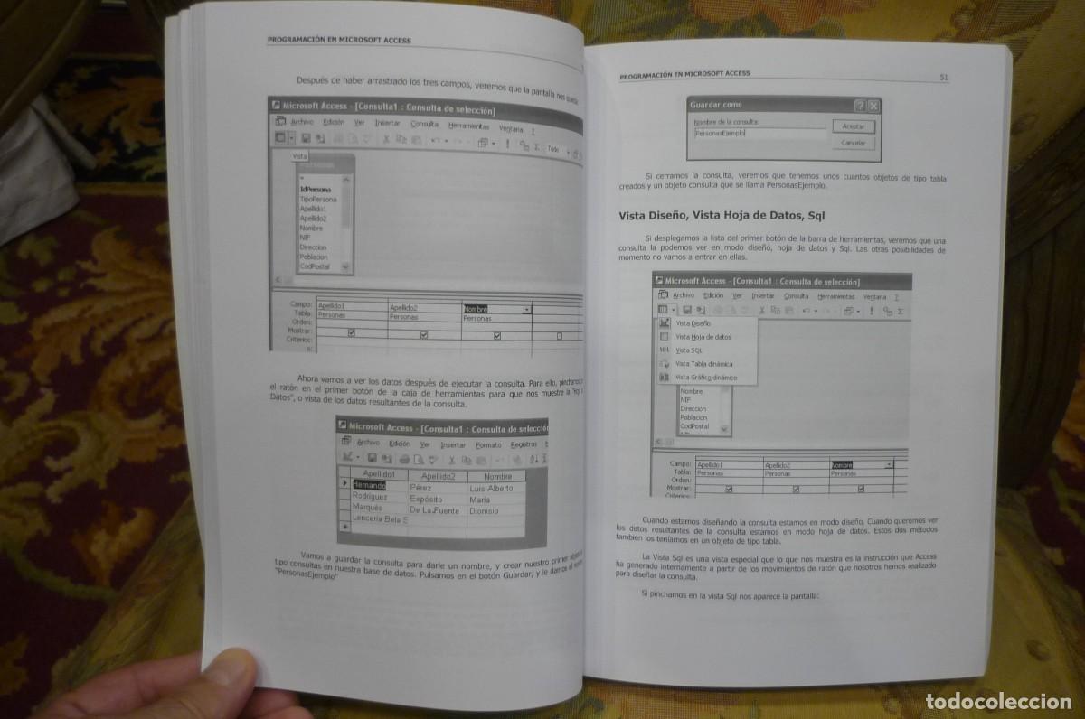 Libros de segunda mano: PROGRAMACI&Oacute;N CON MICROSOFT ACCES. GESTI&Oacute;N DE REUNIONES, CONVOCATORIAS Y ACTAS, DE BENJAM&Iacute;N COGOLLOS. - Foto 9