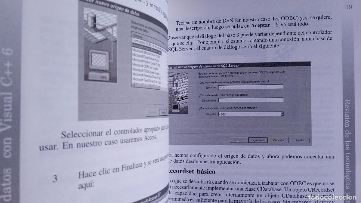 Libros de segunda mano: Gu&iacute;a de programaci&oacute;n de aplicaciones de bases de datos con Visual C++ 6. Wendy Sarrett 1999 - Foto 11