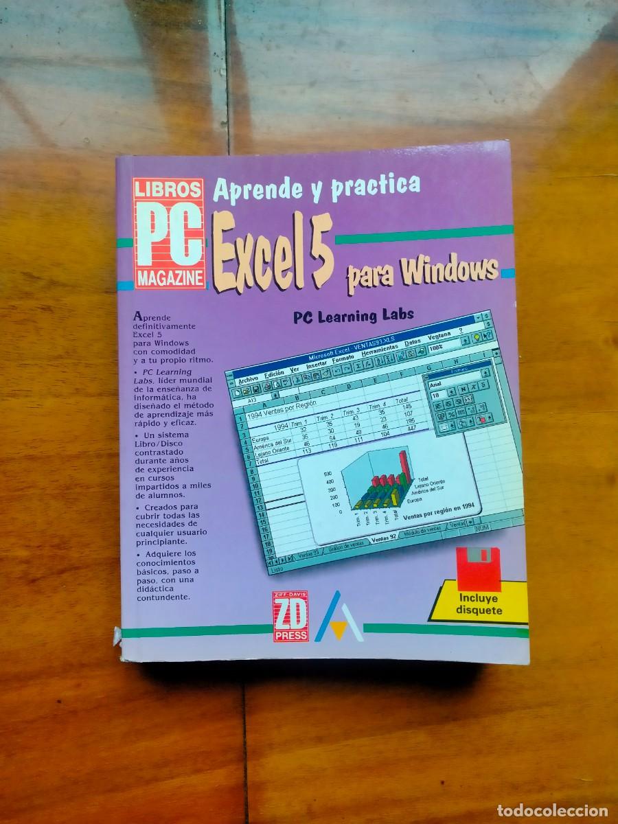 Libros de segunda mano: Aprende y practica Excel 5 para Windows. Anaya multimedia. Leer descripci&oacute;n. - Foto 1