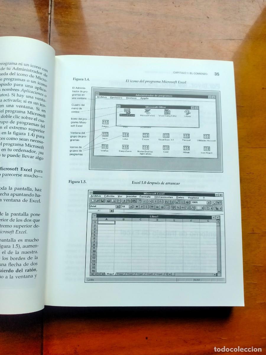Libros de segunda mano: Aprende y practica Excel 5 para Windows. Anaya multimedia. Leer descripci&oacute;n. - Foto 3