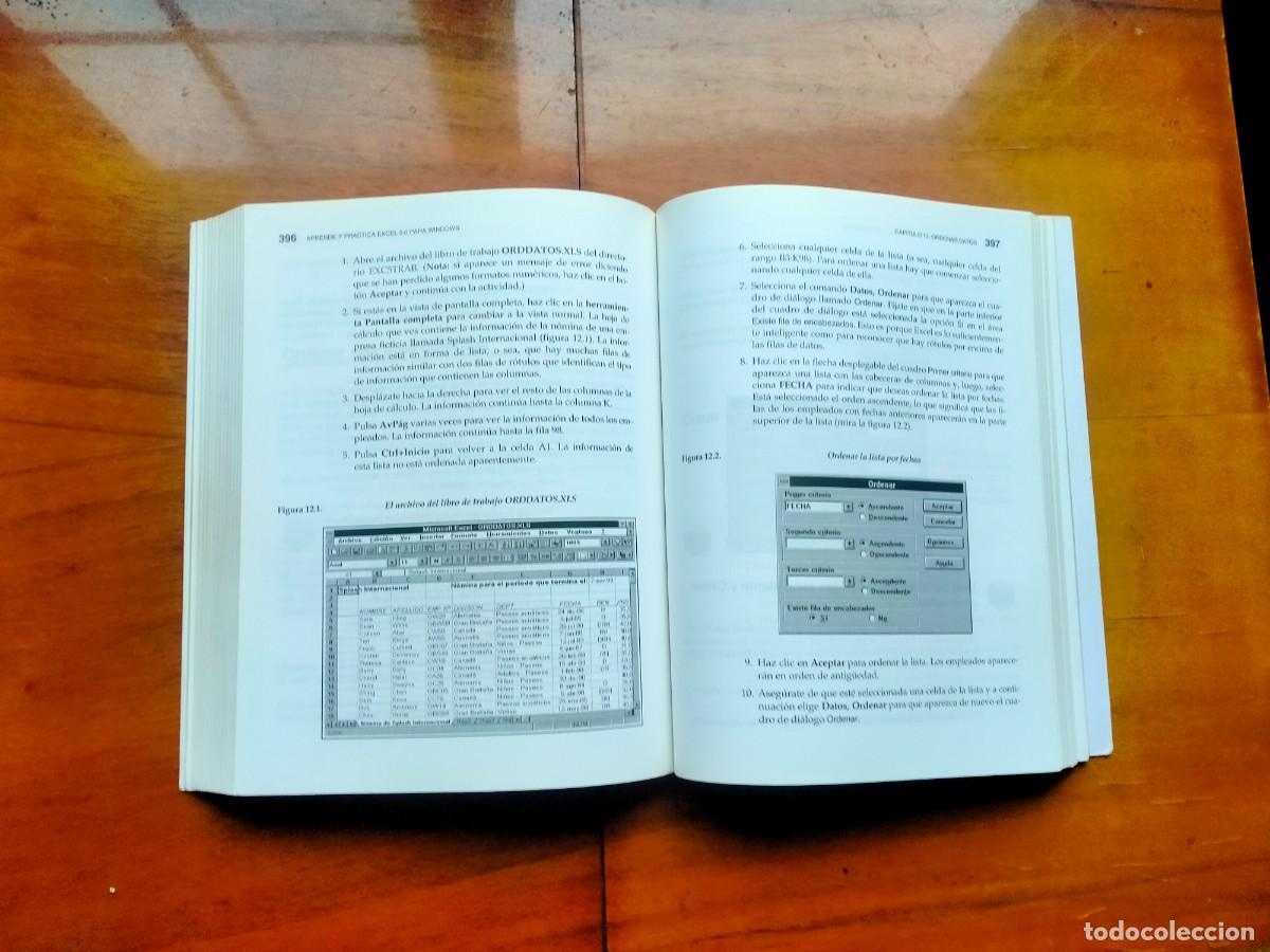 Libros de segunda mano: Aprende y practica Excel 5 para Windows. Anaya multimedia. Leer descripci&oacute;n. - Foto 6