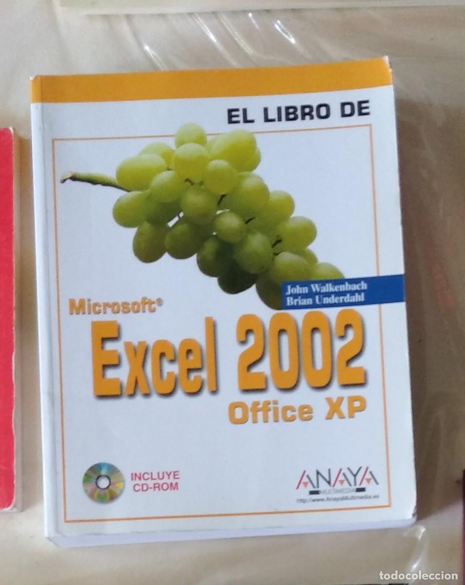 Libros de segunda mano: El libro de Excel 2002 Microsoft Office XP, ANAYA, raro de encontrar - Foto 1