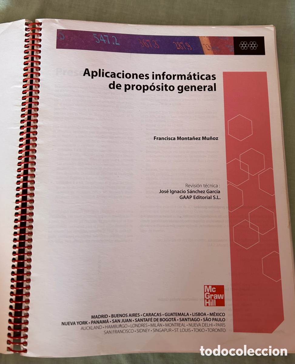Libros de segunda mano: APLICACIONES INFORM&Aacute;TICAS DE PROP&Oacute;SITO GENERAL COMERCIO Y MARKETING - Foto 2