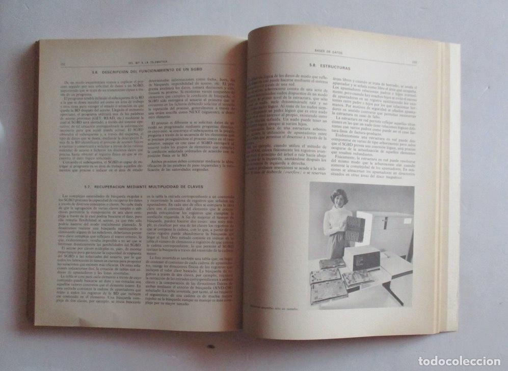 Libros de segunda mano: DEL BIT A LA TELEMATICA - LUIS ARROYO - Foto 4