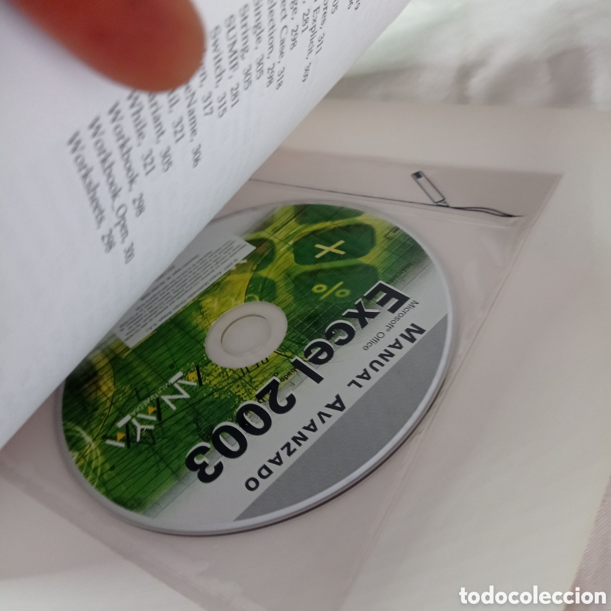 Libros de segunda mano: EXCELL 2003 - Manual avanzado,con CD- Rom - Foto 3