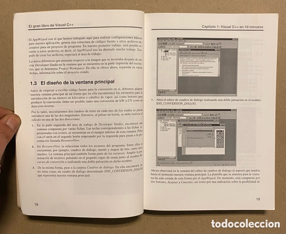 Libros de segunda mano: EL GRAN LIBRO DE VISUAL C++. MARCOMBO BOIXAREU EDITORES 1997. - Foto 3